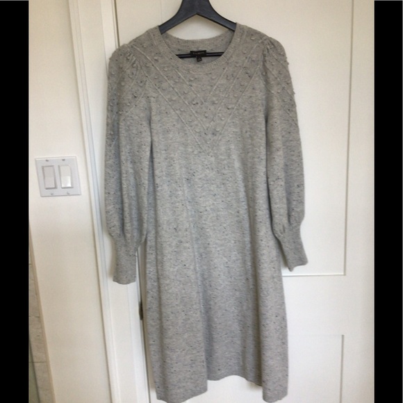 Talbots grey sweater dress - Picture 1 of 2